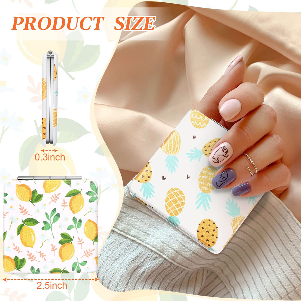 Vicenpal pocket-size travel-mirror fits bags and pockets for quick touch-ups