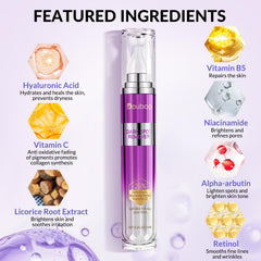 VicGFHS Dark Spot Remover body application indicates gradual brightening on larger areas.