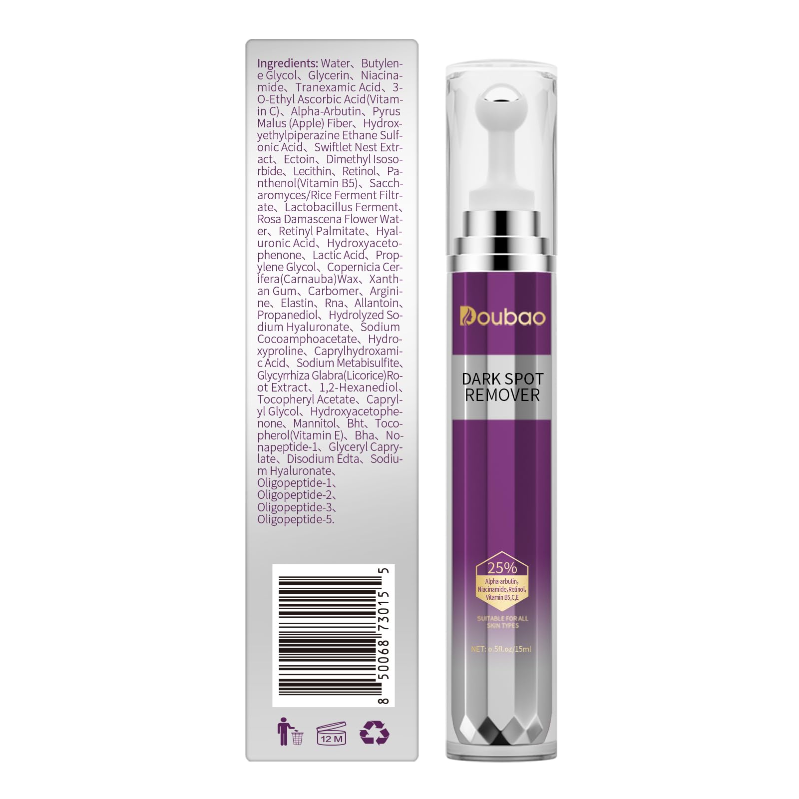 VicGFHS Dark Spot Remover morning routine setup emphasizes lightweight formula.
