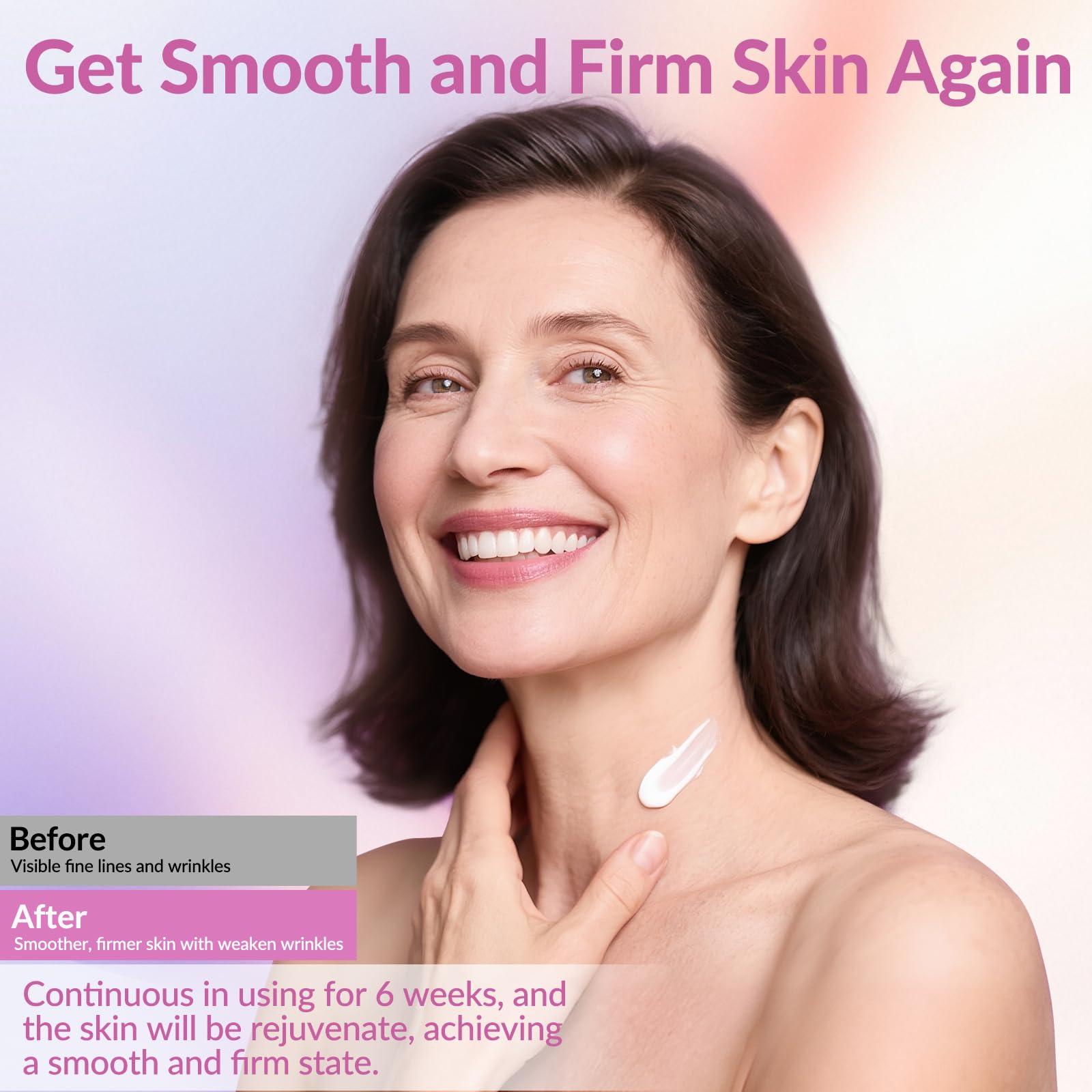 VicGFHS neck and décolleté care focusing on gentle lifting and contour