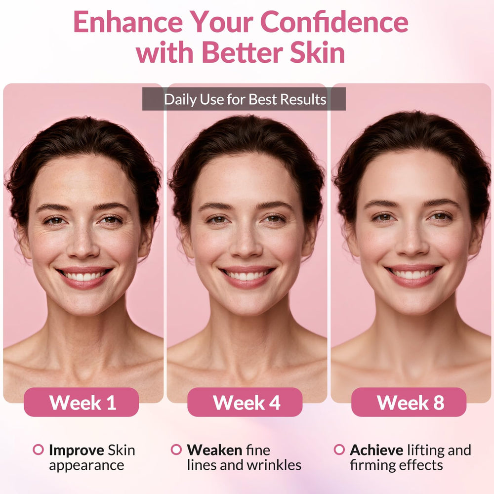 VicGFHS neck firming cream rubs in—tip application for smoothing fine lines.