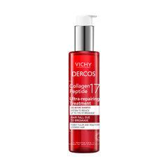 VICHY Dercos bottle front view showing label and 150ml size with strengthening benefit