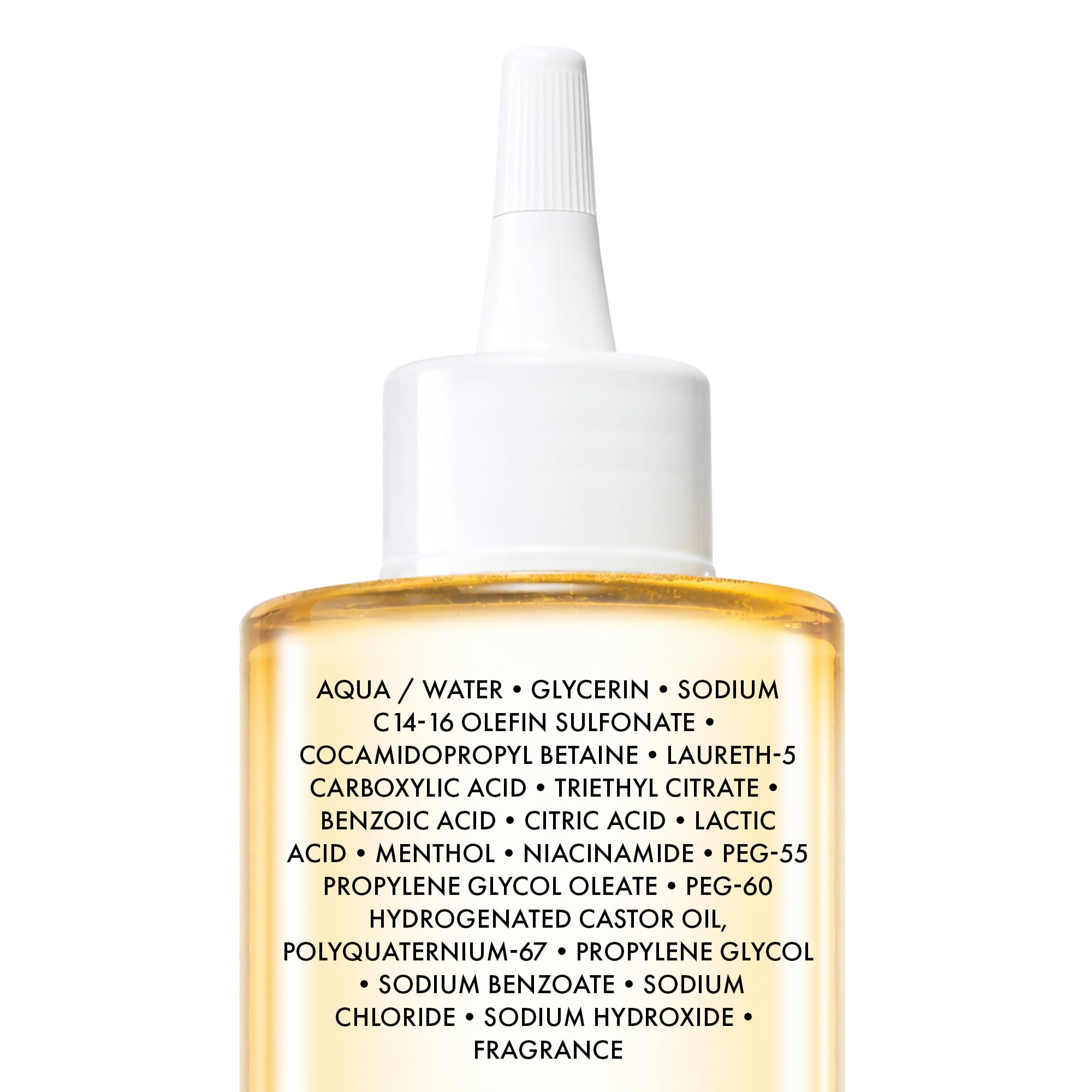 VICHY Dercos bottle on a bathroom shelf in a lifestyle setting, promoting daily use