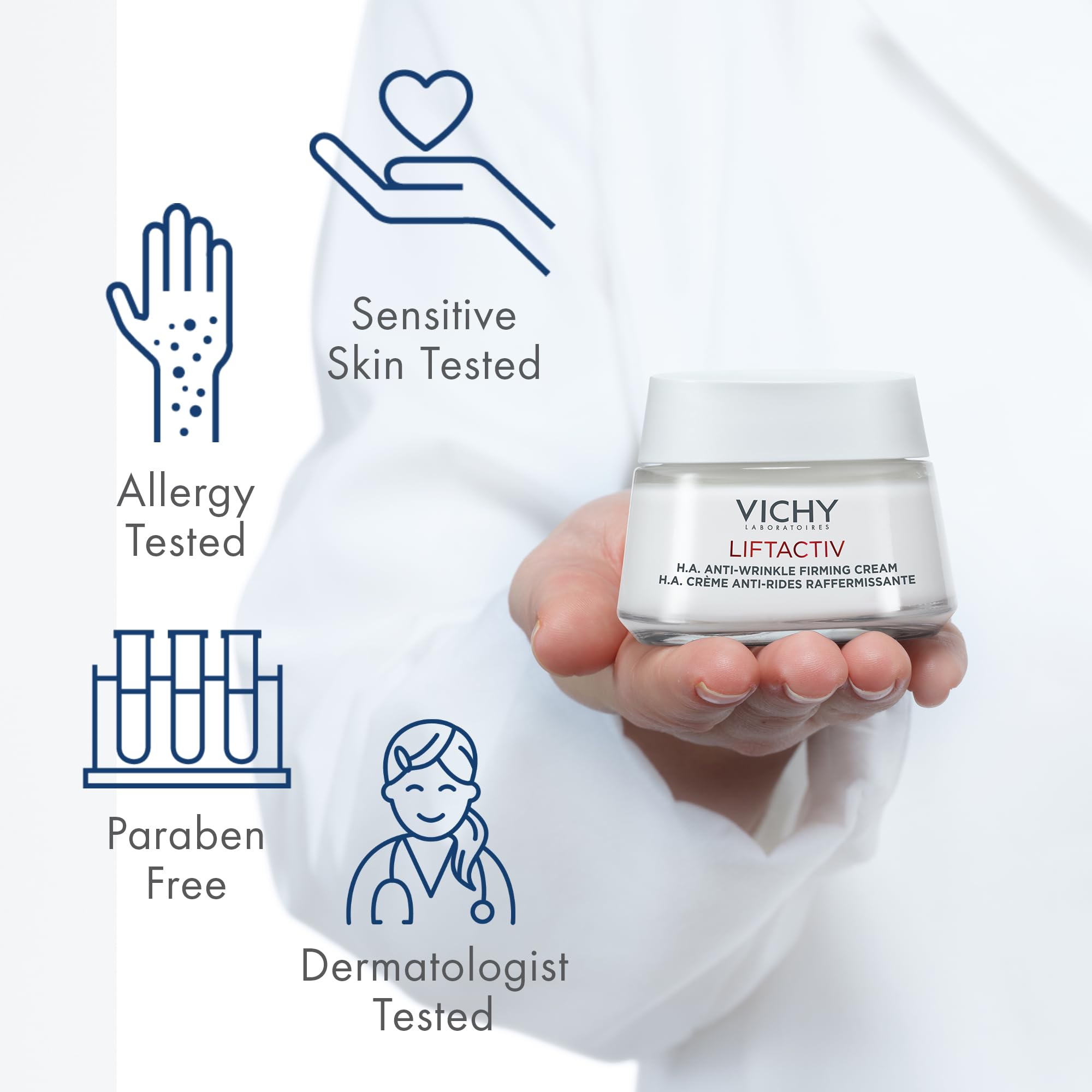 VICHY Mineralizing Water bottle emphasizing mineral support benefit