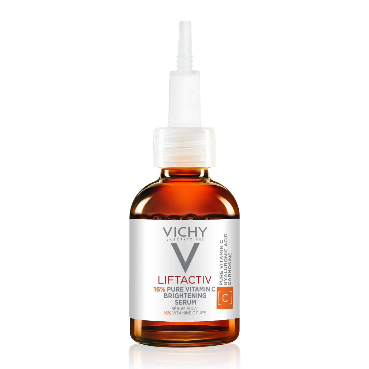VICHY front bottle view showing product and brand for clear identification and trust