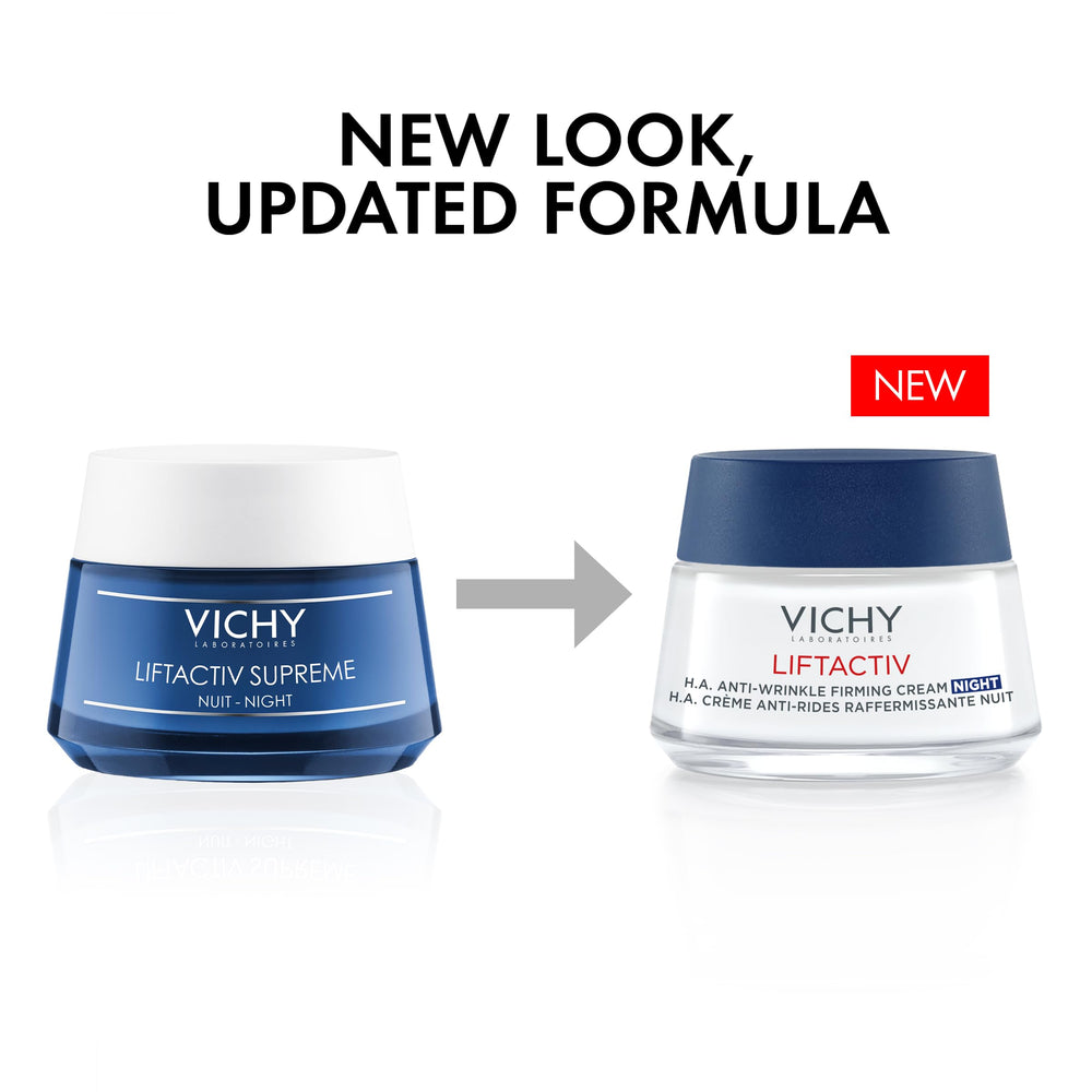 VICHY cream texture close-up revealing rich, non-greasy finish and smooth application