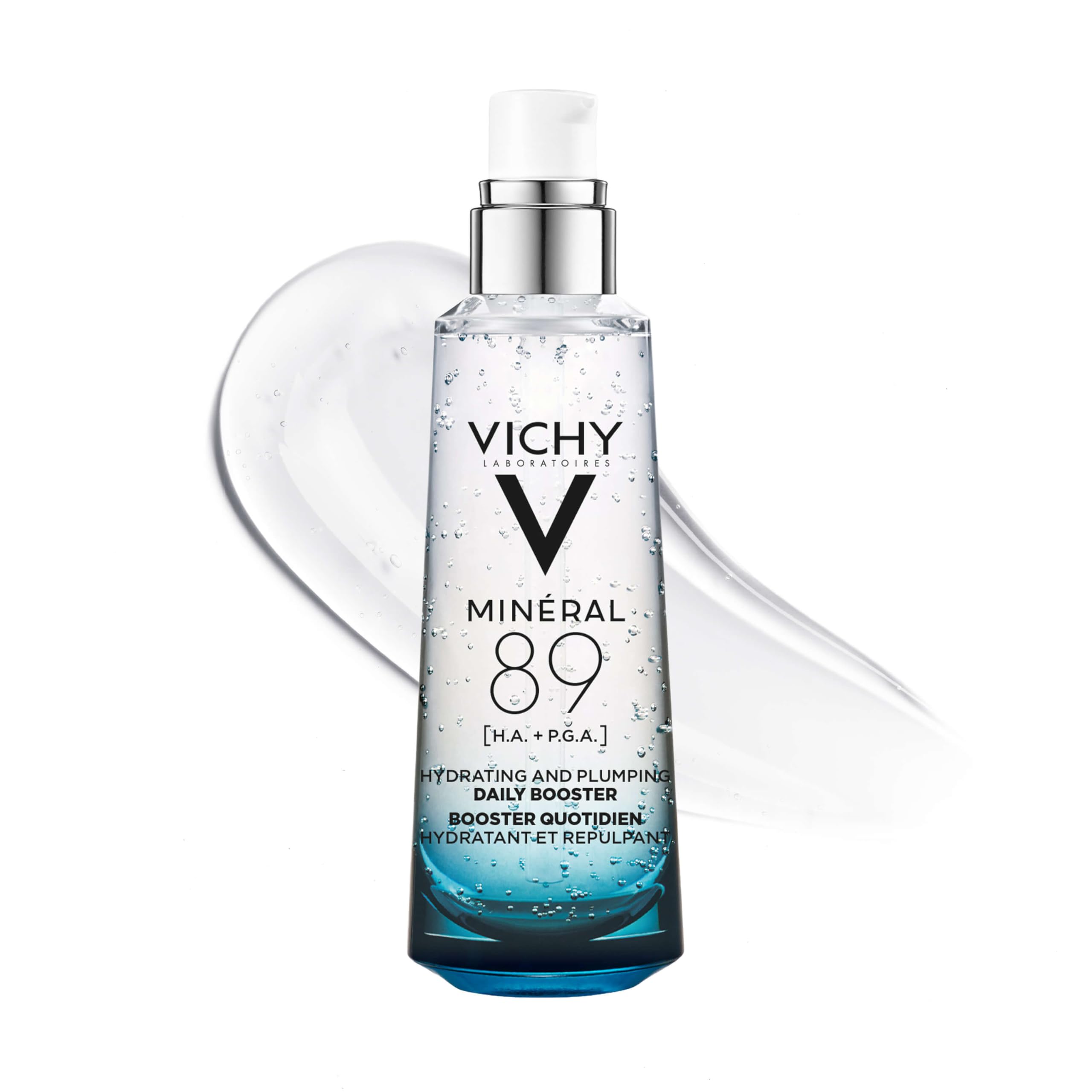 VICHY bottle front view showing clean packaging and daily hydration benefit