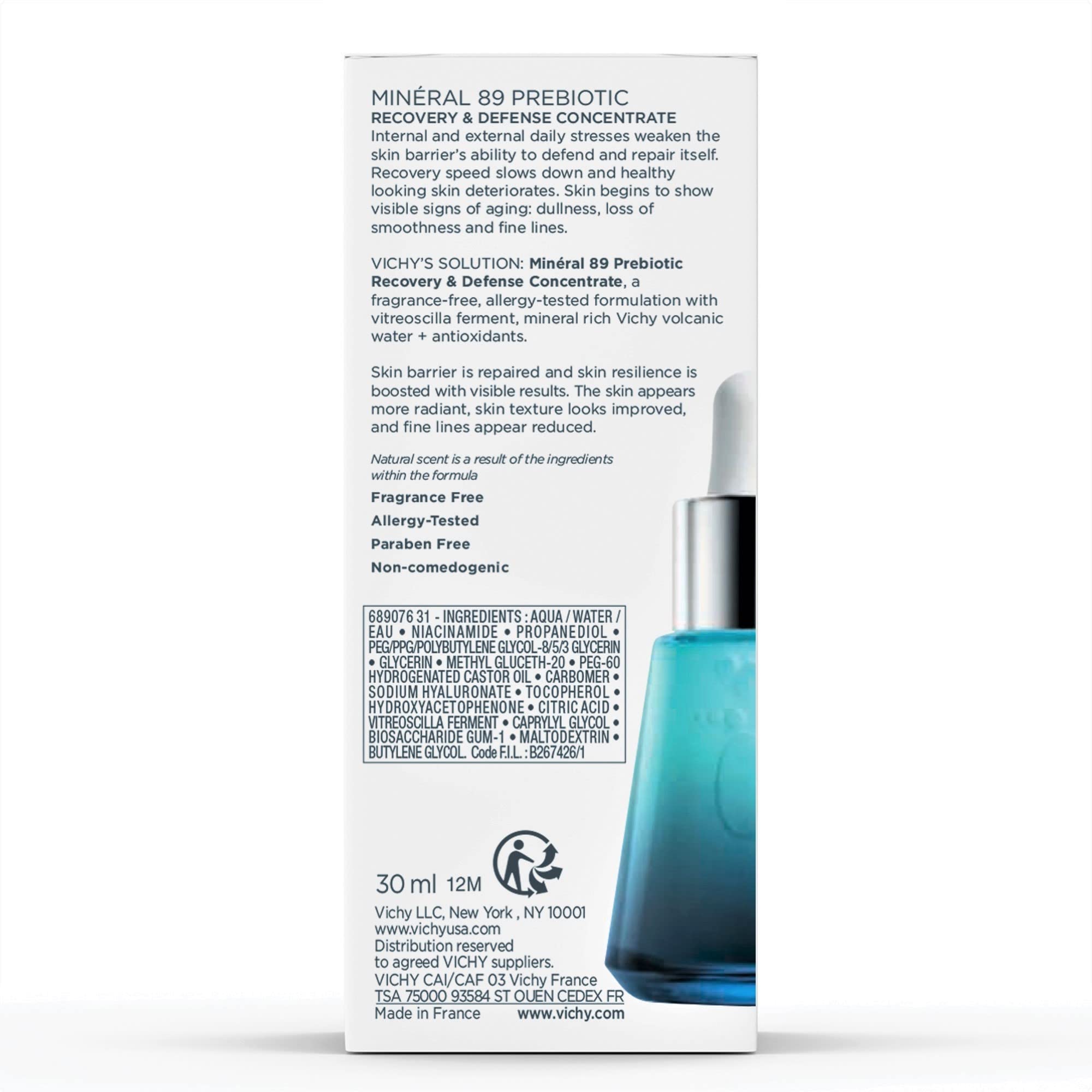VICHY Minéral 89 in a bathroom routine setting showing easy layering and daily-use benefits