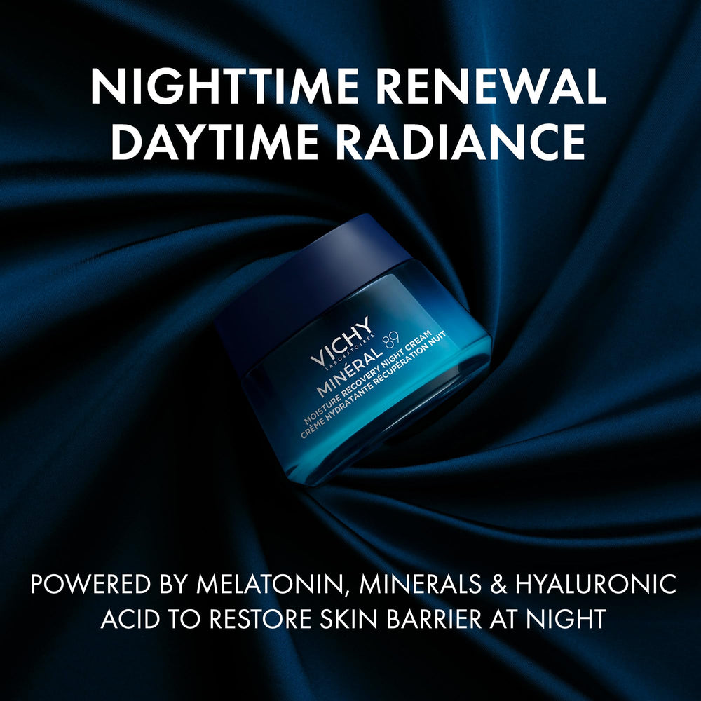 VICHY close-up of cream texture highlighting rich hydration benefits