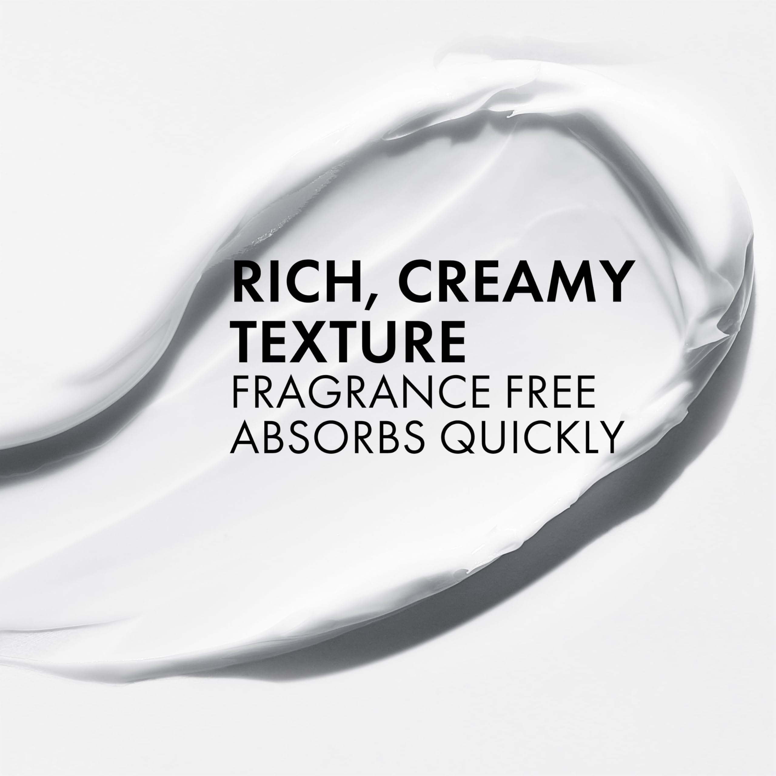 VICHY ingredient label showing hyaluronic acid and niacinamide benefits