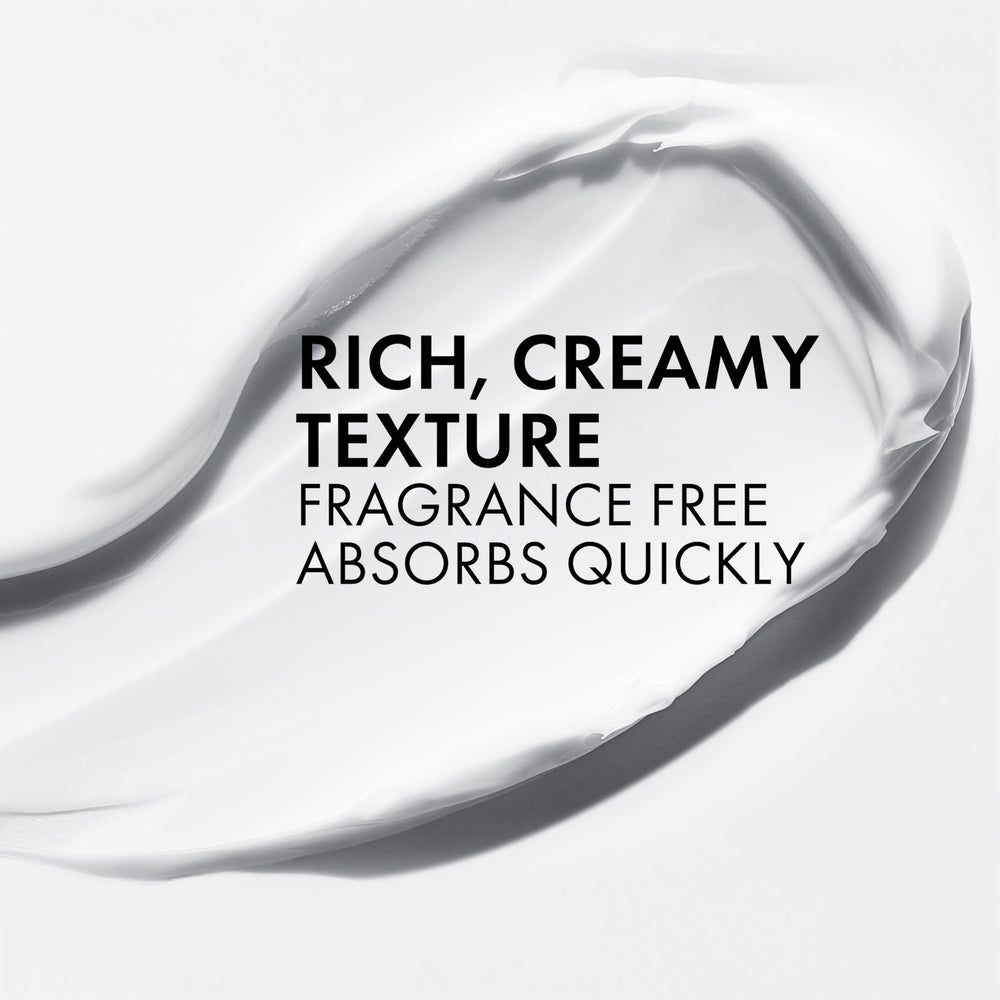 VICHY ingredient label showing hyaluronic acid and niacinamide benefits