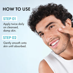 VICHY bottle in hand demonstrating 2.53 fl oz size and travel-friendly benefit