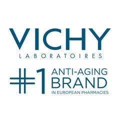 VICHY mist being applied to face to soothe and refresh sensitive skin
