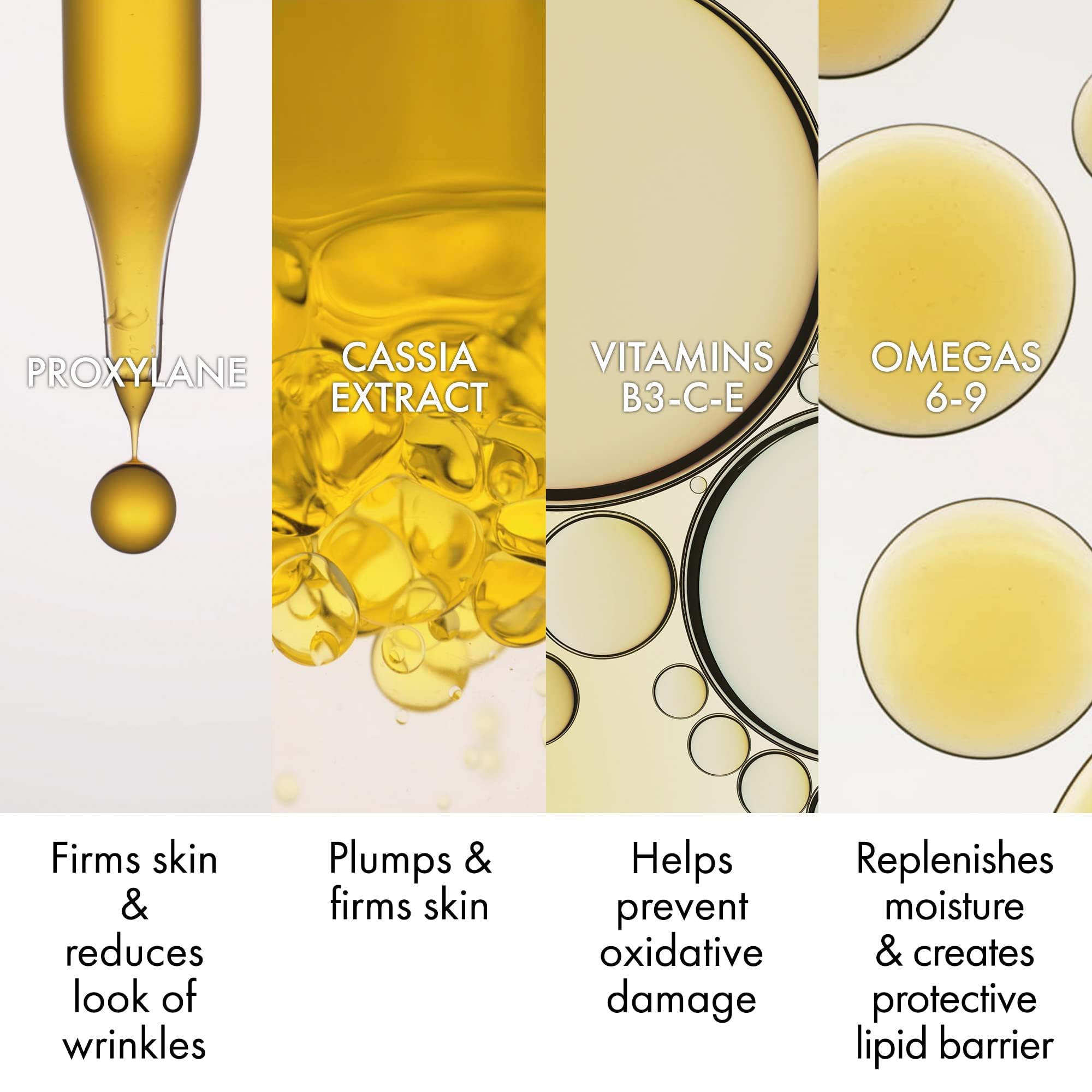 Vichy Neovadiol bottle label detail highlighting ingredients and claim