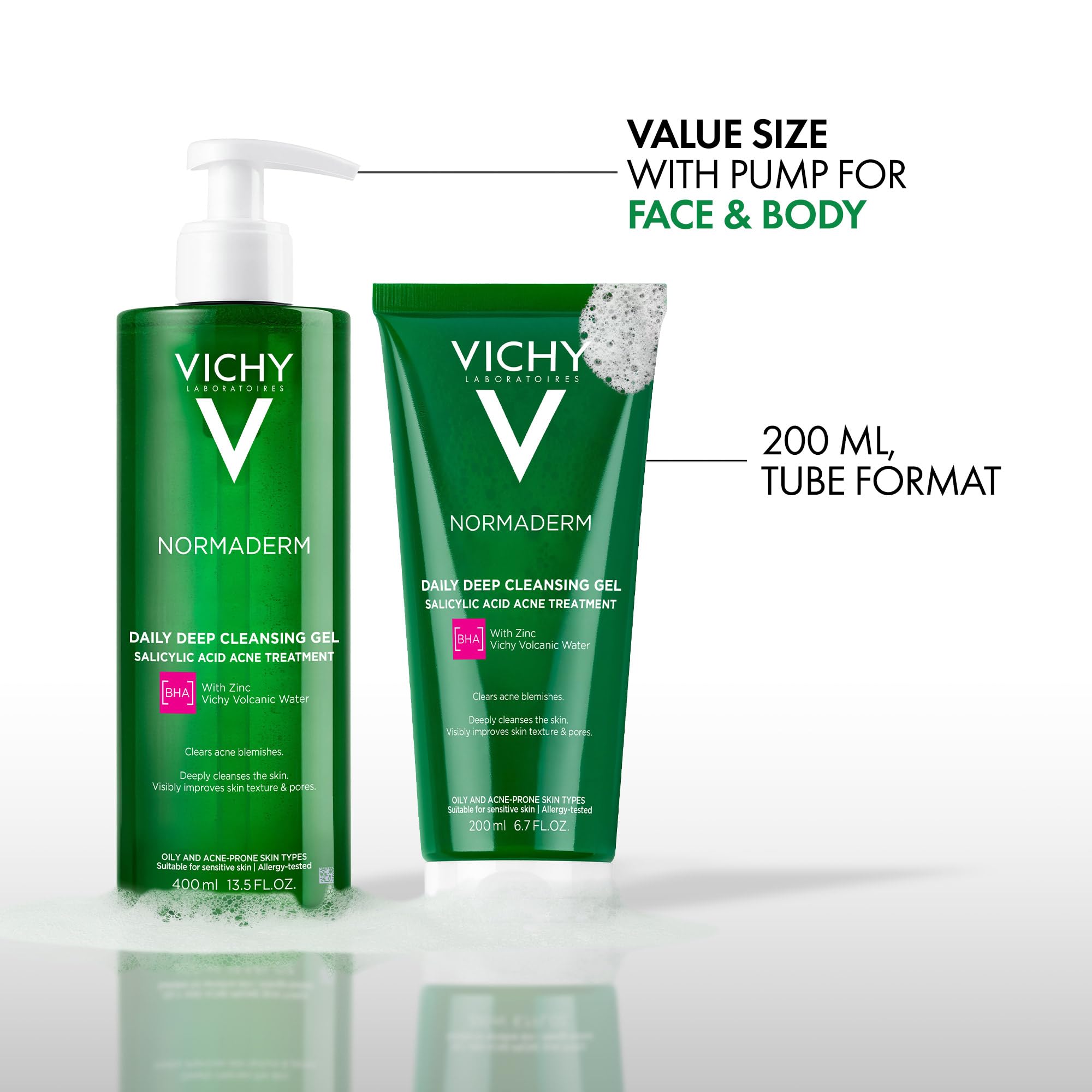 VICHY Normaderm on bathroom counter lifestyle suggesting daily use