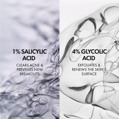 Vichy close-up label showing active ingredients, clarity on formulation