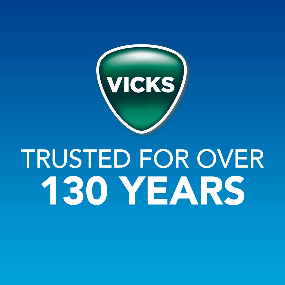 Vicks VapoStick non-medicated formula label visible.