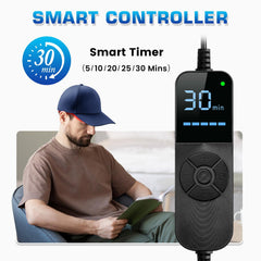 Viconor Laser Cap front view shows compact, wearable design for daily use