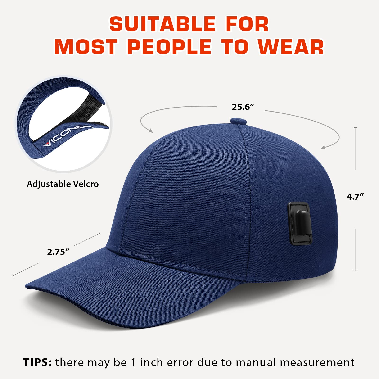 Viconor Laser Cap user-wearable feel demonstrates discreet treatment at home or on the go
