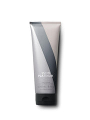 Victoria's Secret VS Him Platinum bottle closeup for a bold masculine scent