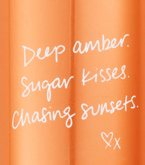 Victoria's Secret Amber Romance Lotion pump close-up for easy layering.