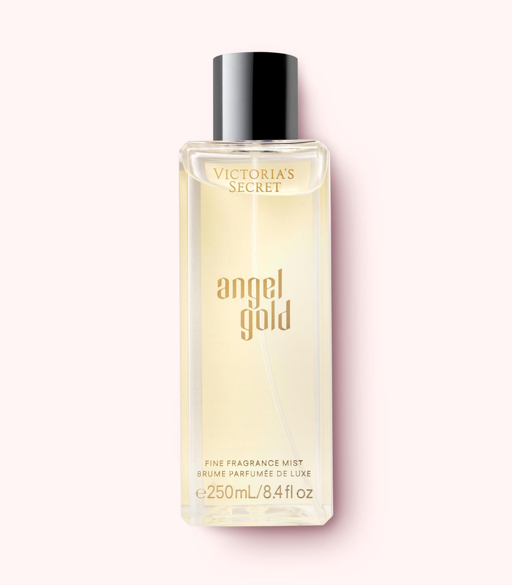 Victoria's Secret Angel Gold Fragrance Mist spray ideal for quick scent refresh.