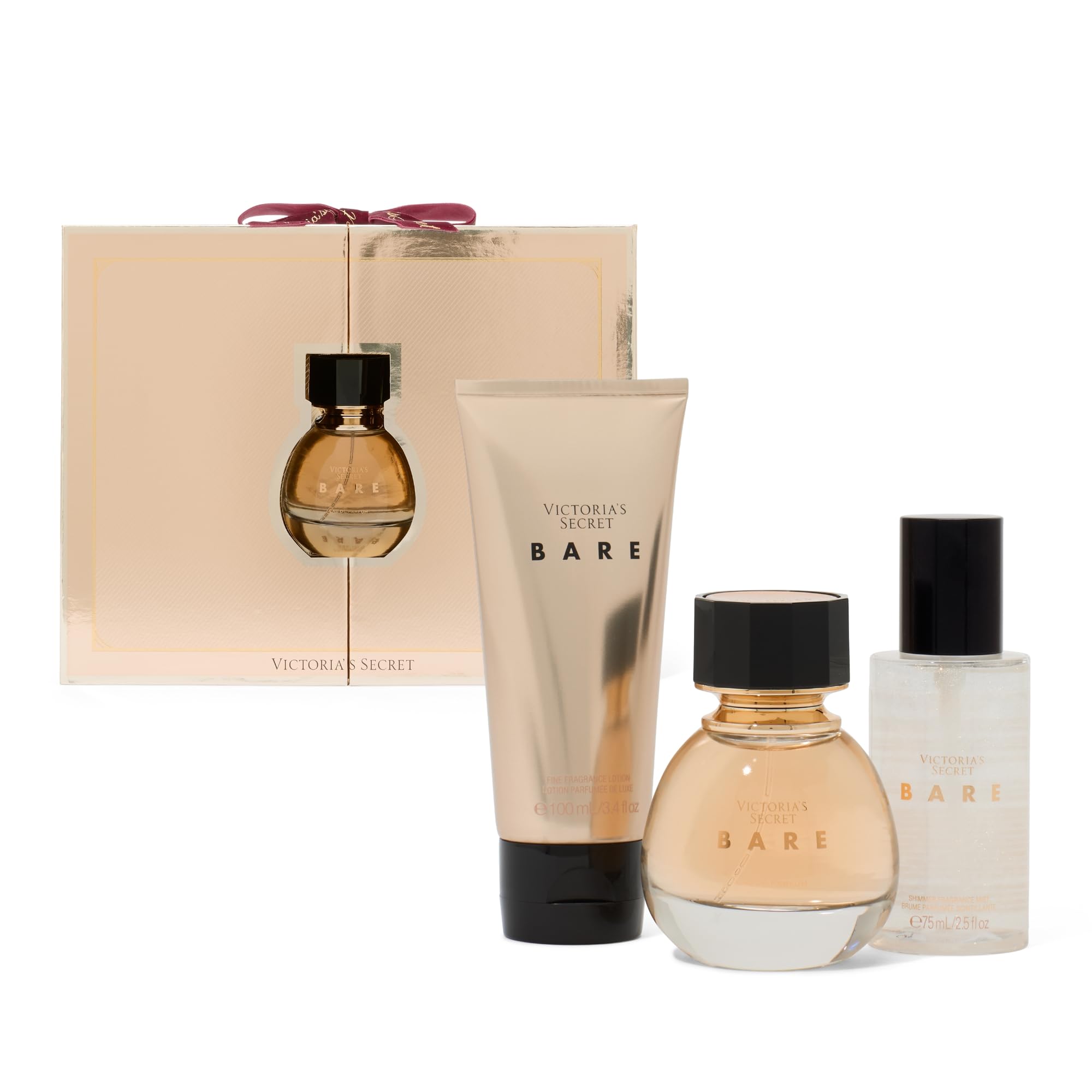 Victoria's Secret Bare EDP bottle highlights musk notes for a signature scent