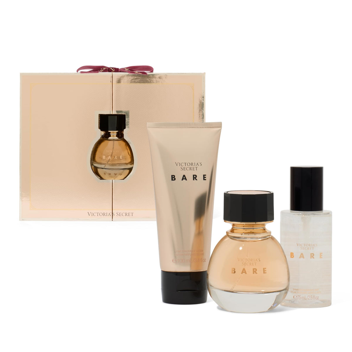 Victoria's Secret Bare EDP bottle highlights musk notes for a signature scent