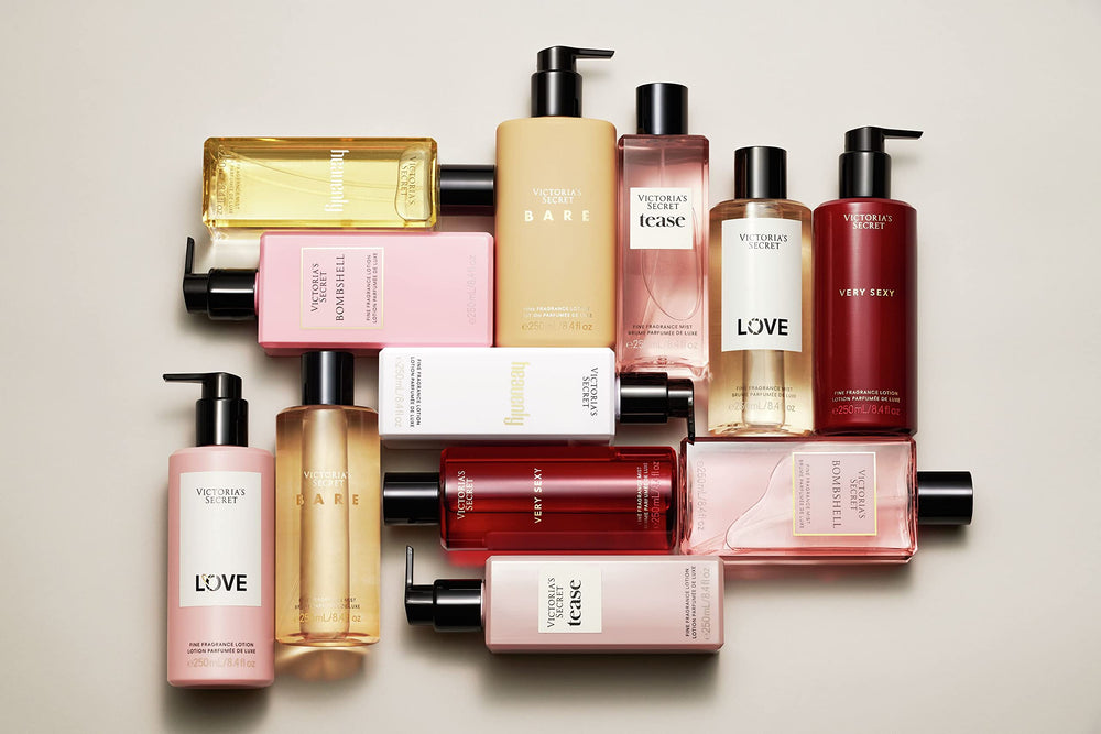 Victoria's Secret Bare Fragrance Mist 8.4 oz packaging displayed for quick reapplication