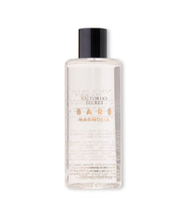 Victoria's Secret Bare Magnolia fragrance mist bottle highlighting delicate floral bloom for everyday refreshment.