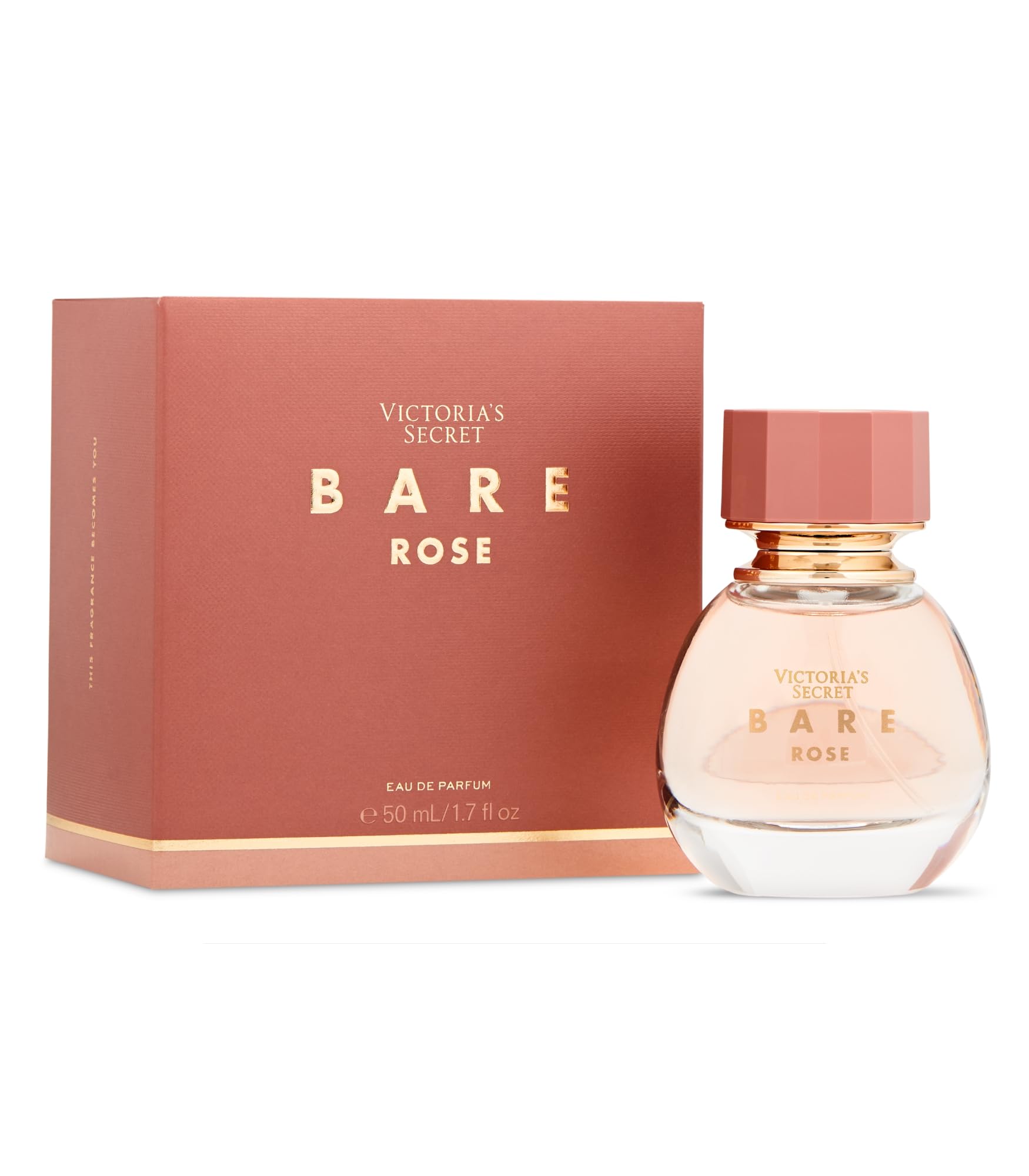 Victoria's Secret Bare Rose bottle full for daily wear and confidence.