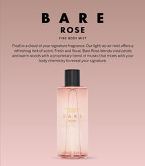 Victoria's Secret Bare Rose cap closeup highlights easy, quick refresh.