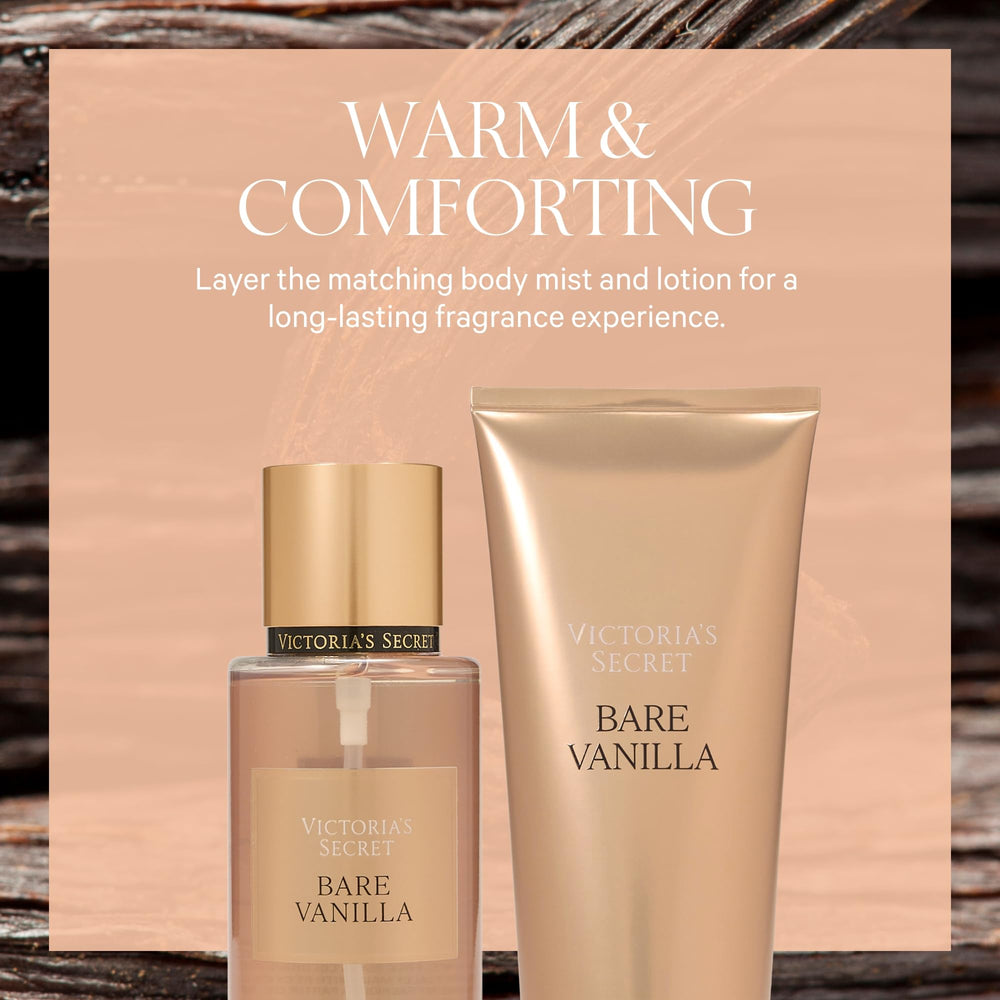 Bare Vanilla mist-dispense captured for a light, refreshing fragrance experience