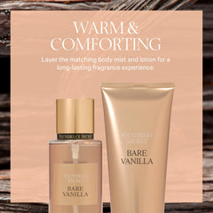 Bare Vanilla mist-dispense captured for a light, refreshing fragrance experience