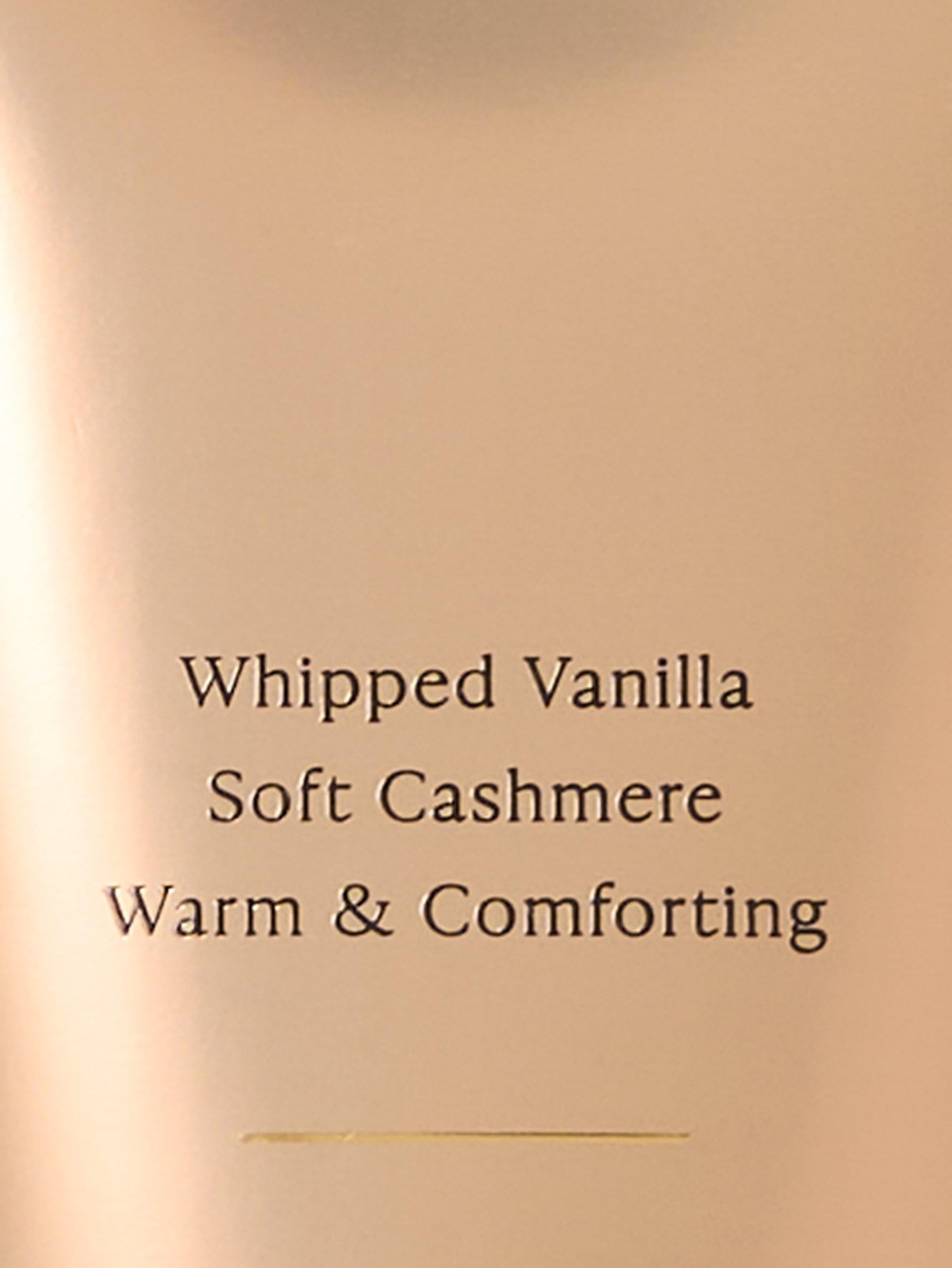 Forearm with Victoria's Secret Bare Vanilla Nourishing Lotion showing non greasy finish