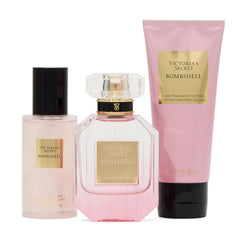Victoria's Secret Bombshell Luxe Gift Set packaging for gifting and display