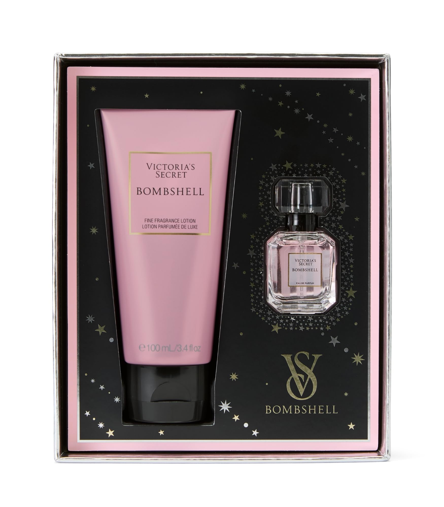 Victoria's Secret Bombshell mini fragrance duo EDP bottle for on-the-go freshness.
