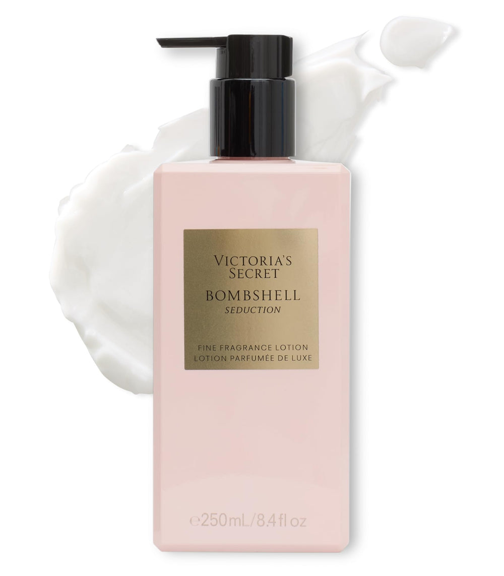 Victoria's Secret Bombshell Seduction bottle pours for daily fragrance use