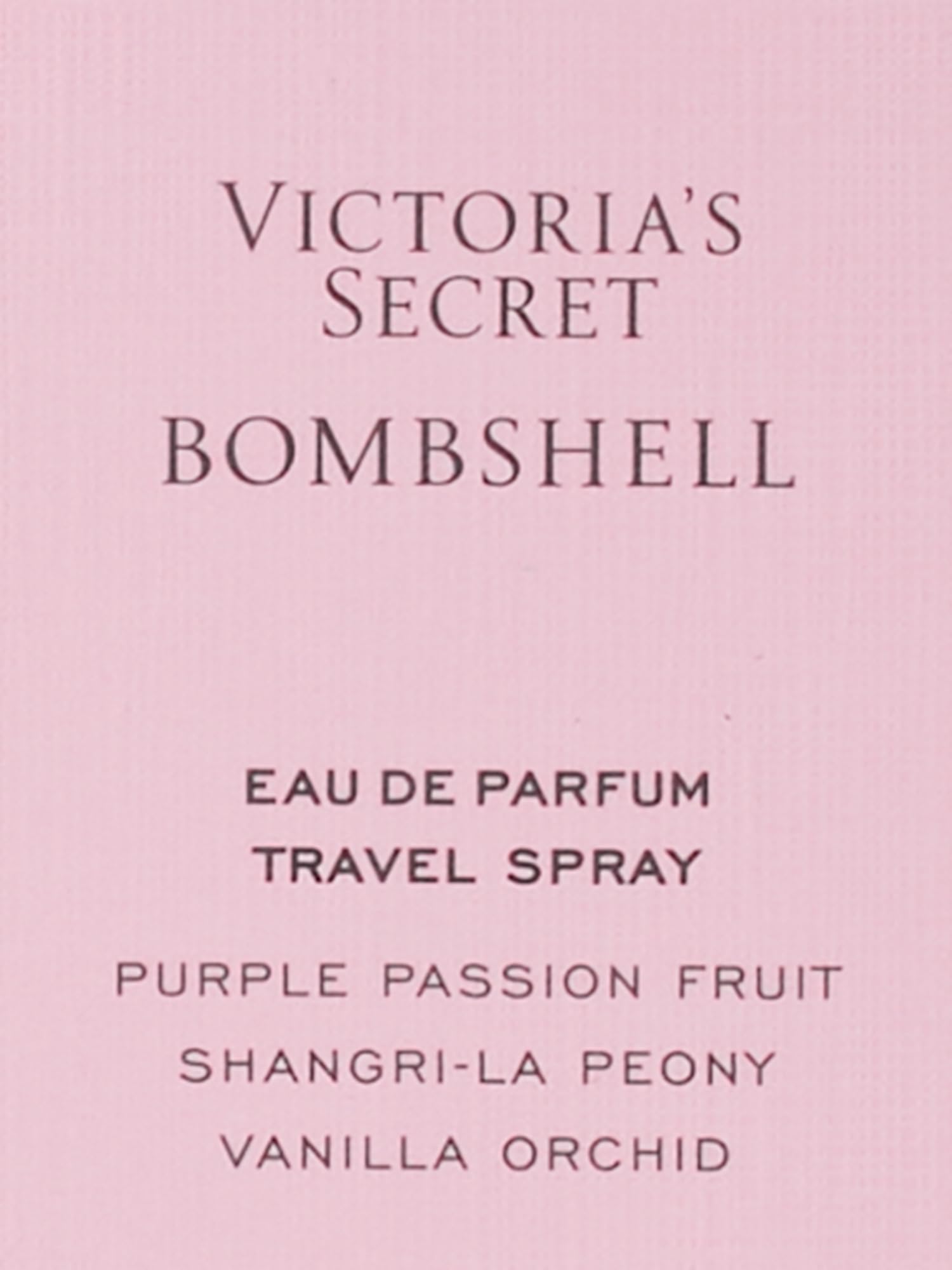 Packaging hints at exotic fruit, peony, and vanilla orchid base.