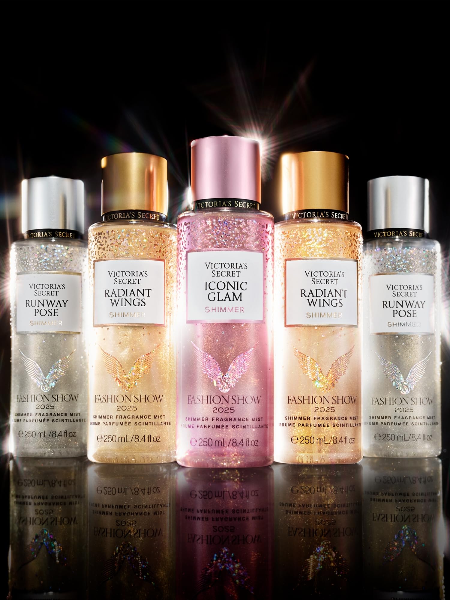 Victoria's Secret Bruma Perfumada detalle de tapa brillante, regalo perfecto para ocasiones.