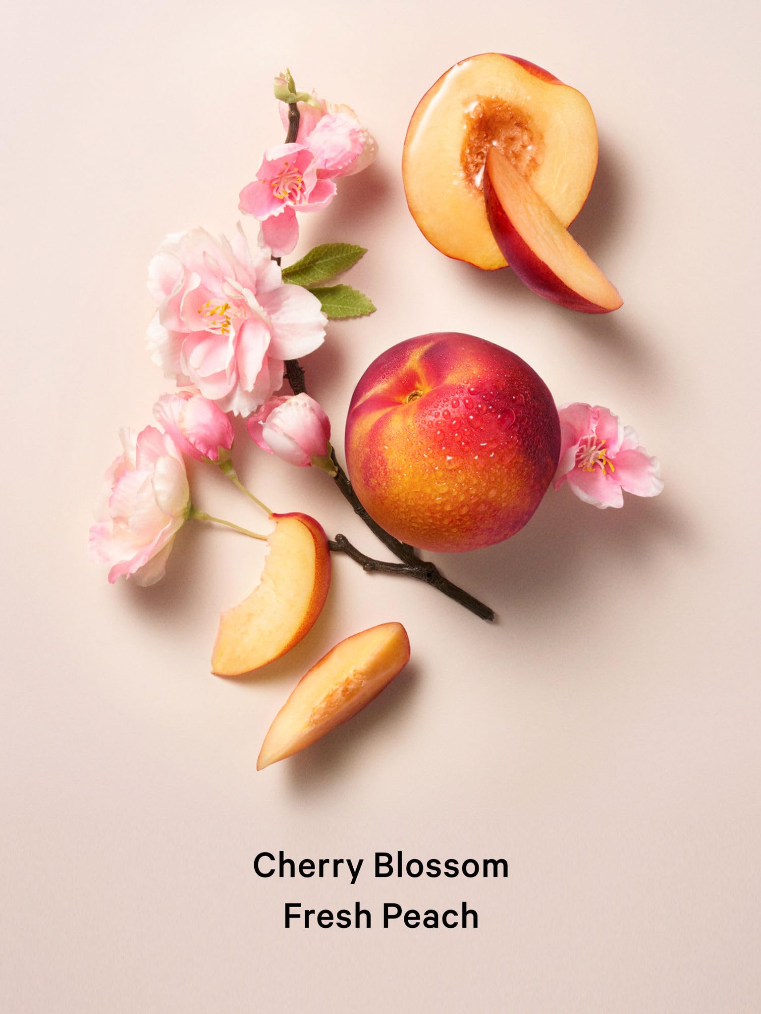 Cherry blossom notes visual focus from Love Spell, evoking spring freshness.