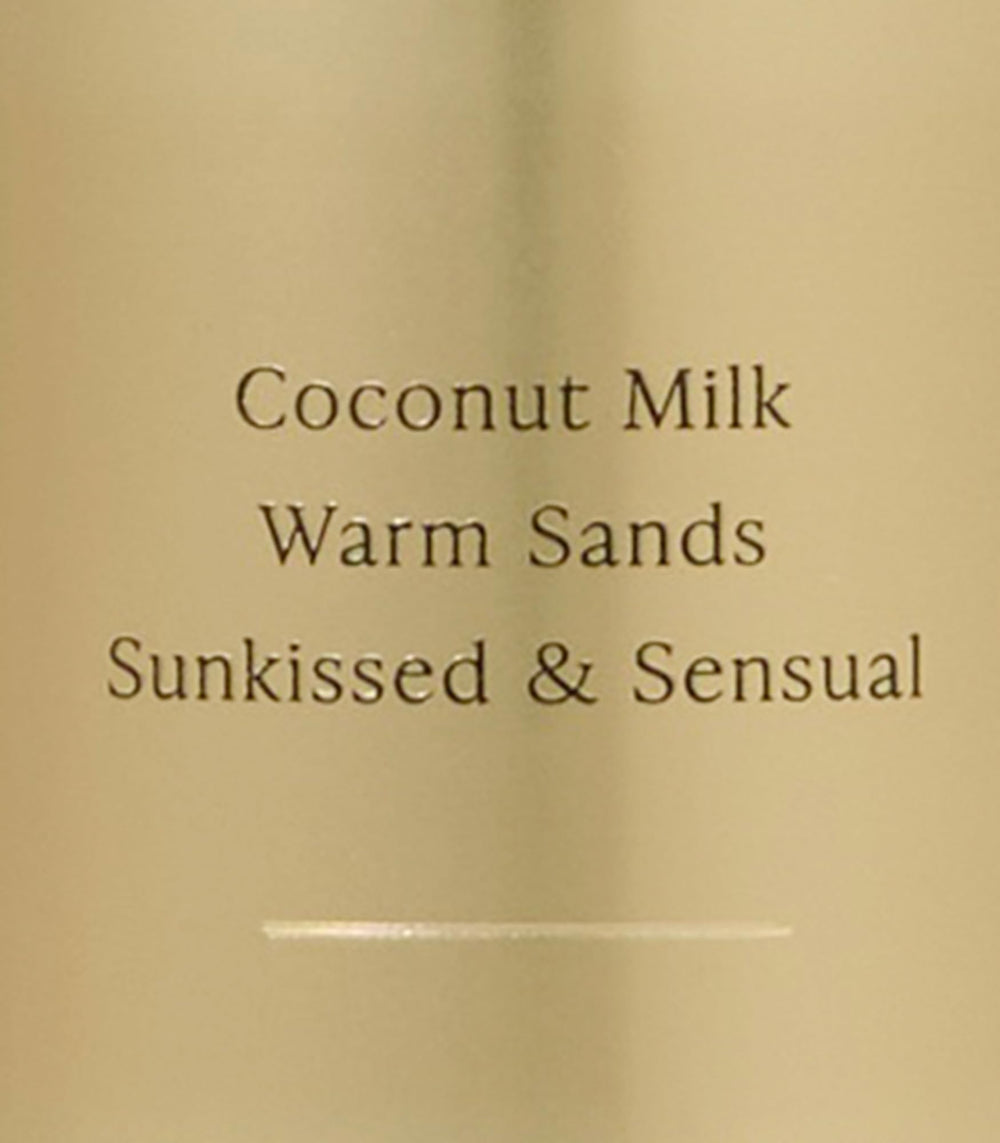 Coconut Passion mist paired with Victoria's Secret Lotion for longer-lasting fragrance