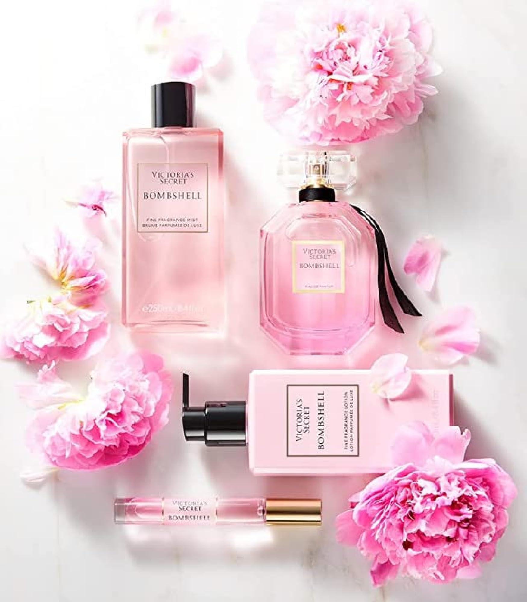 Victoria's Secret Bombshell body lotion preps skin for smoother scent layering.