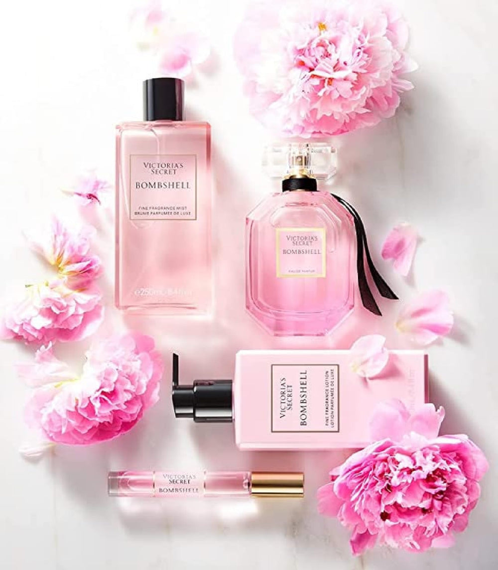 Victoria's Secret Bombshell body lotion preps skin for smoother scent layering.