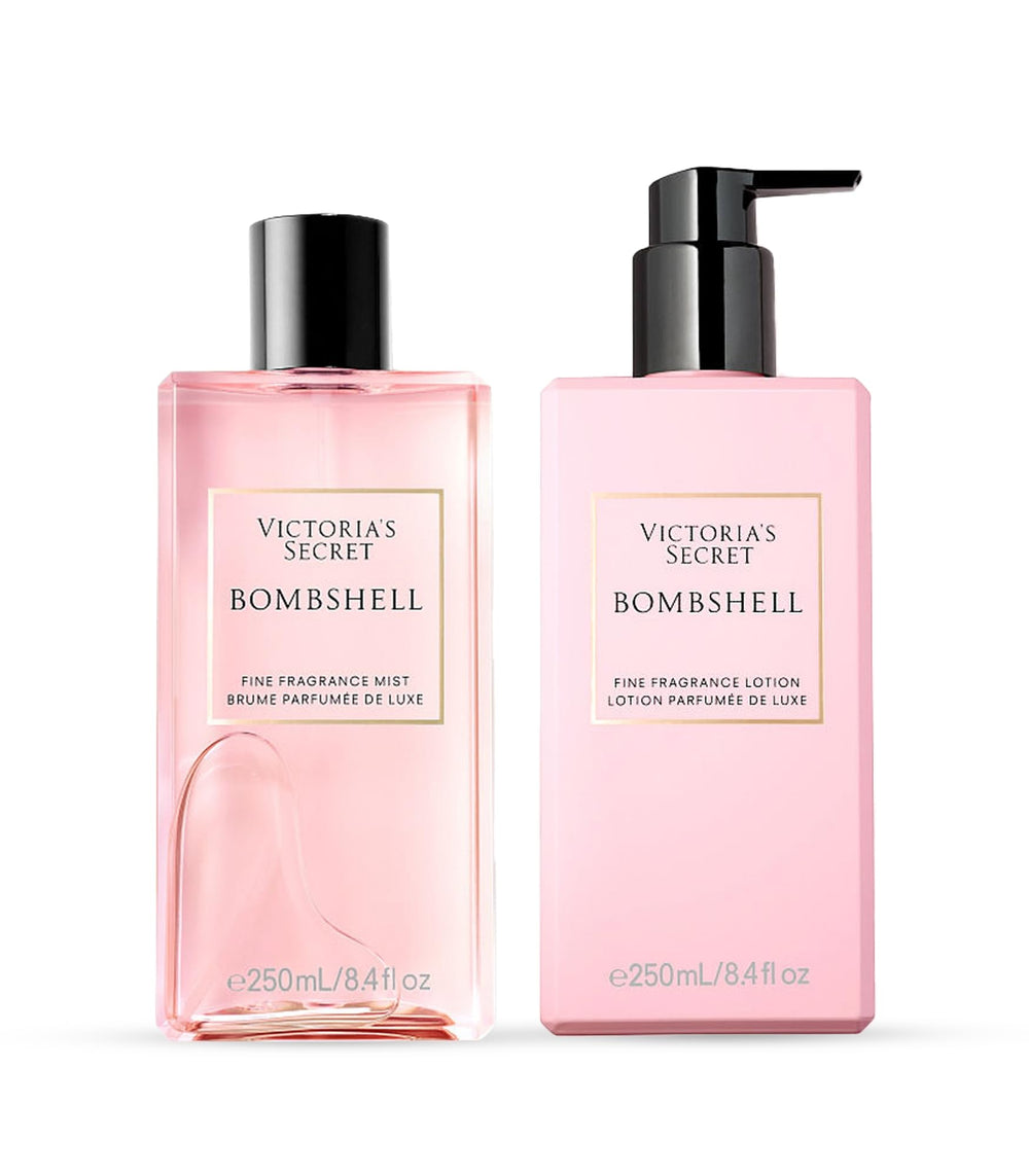 Victoria's Secret Bombshell bottle glows with a luminous fragrance for everyday confidence.