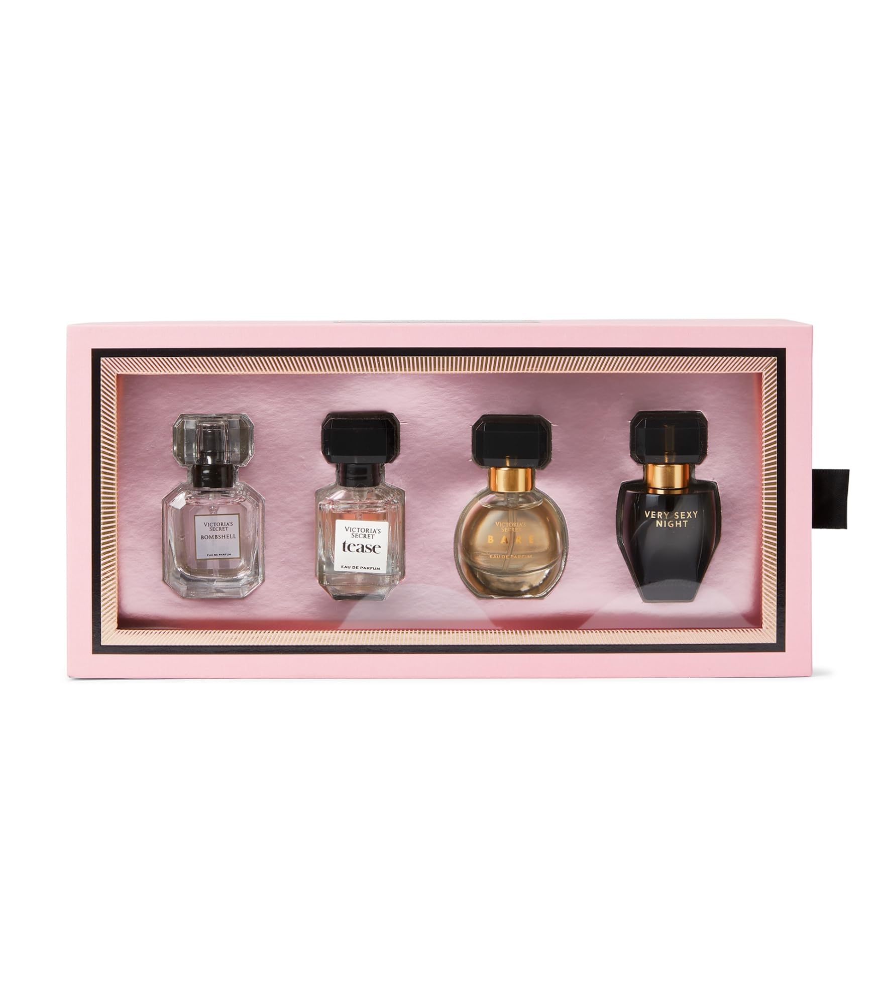Victoria's Secret Fragrance Discovery Bombshell bottle, fruity floral for daytime glam.