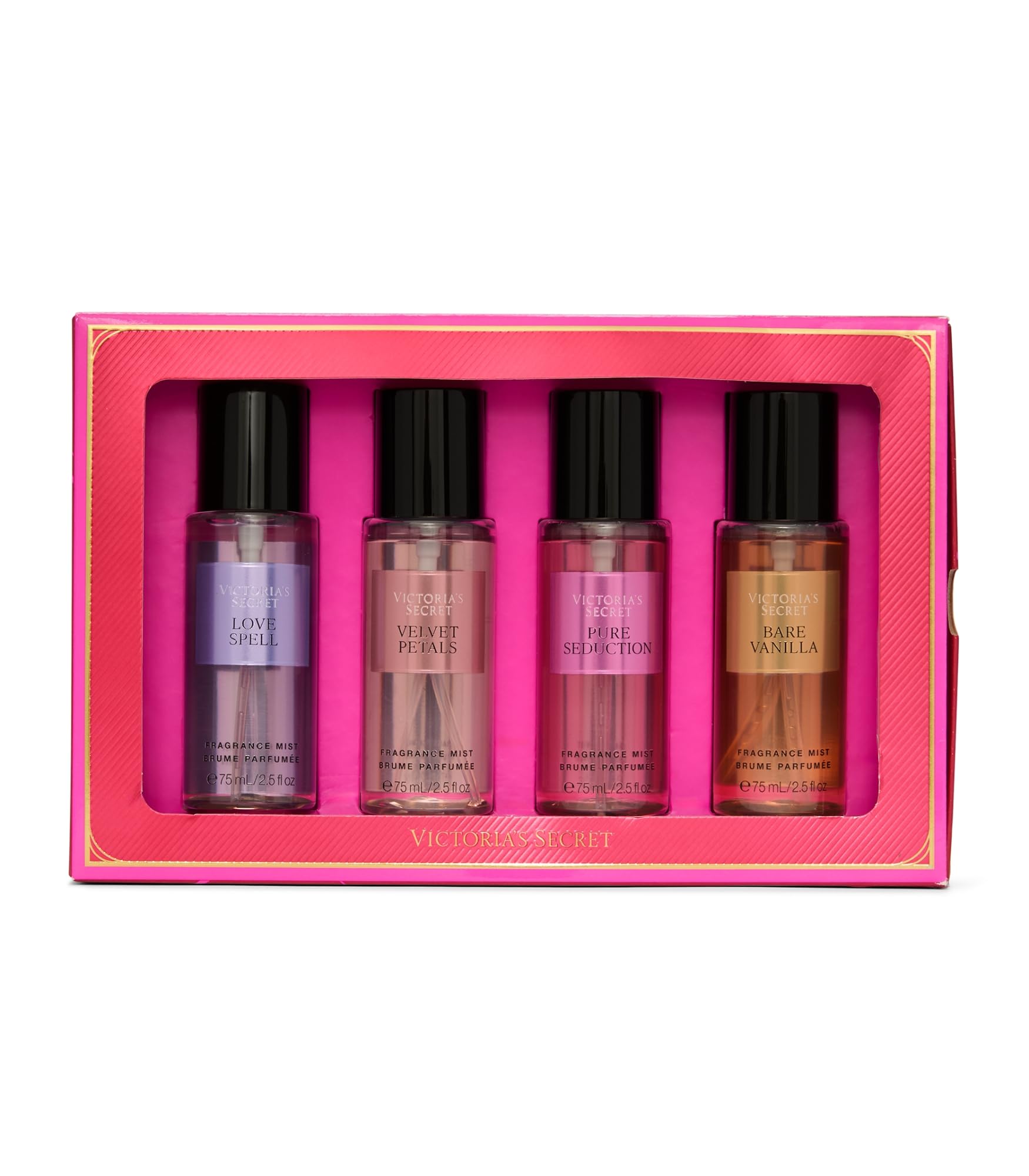 Victoria's Secret Bare Vanilla fragrance mist bottle with whipped vanilla for cozy vibes.