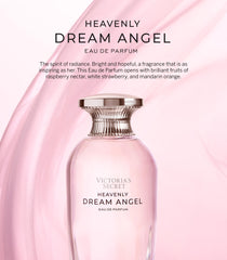 Victoria's Secret Heavenly Dream Angels luxe-packaging highlights gift-ready presentation.