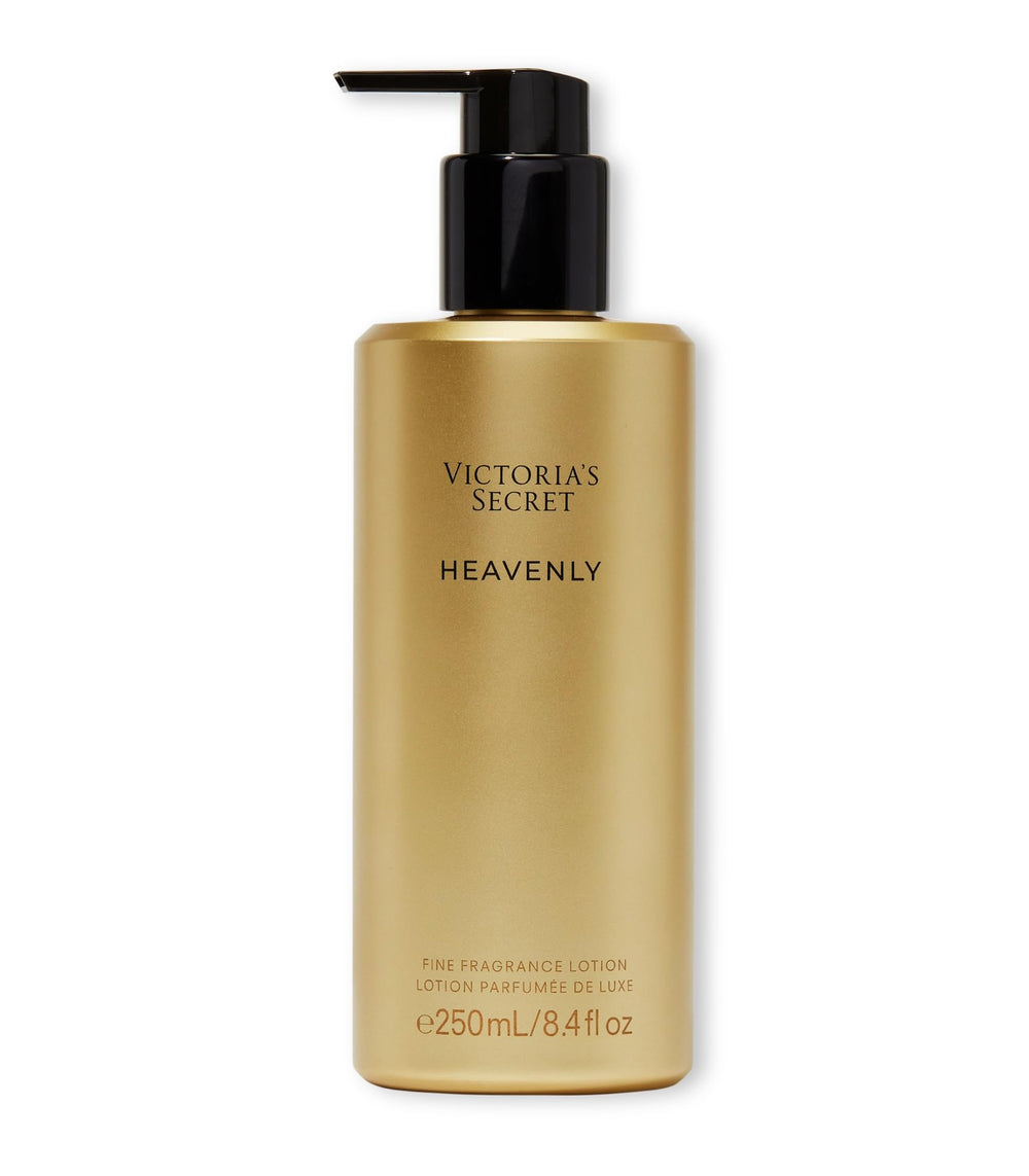Victoria's Secret Heavenly Fine Fragrance Lotion applied on skin for quick nourishment.