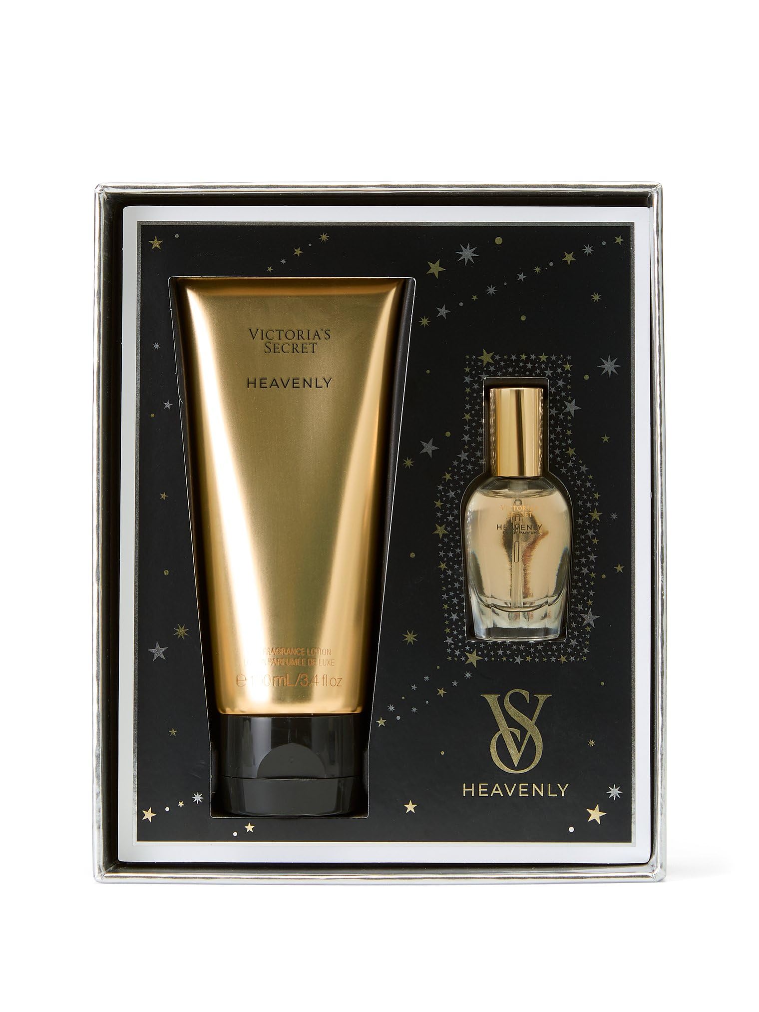 Closeup of packaging and notes—gold musk and vanilla detail a warm profile